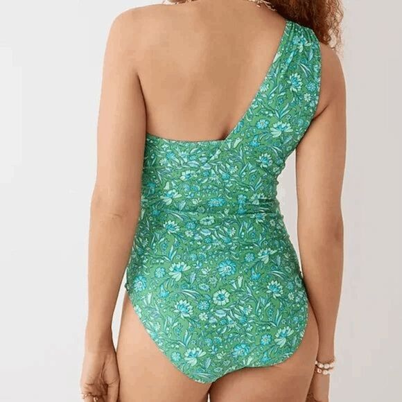 J Crew NWT size 24 one-shoulder swimsuit plus size - Picture 3 of 15